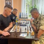 Росгвардейцы в рамках марафона «Сила России» боролись за призовые места в шахматах