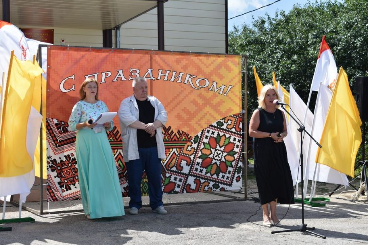 В селе Городище Рыбновского района торжественно открыли отремонтированный Дом культуры