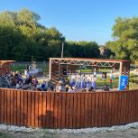 В Касимовском округе благоустроили общественное пространство в селе Дмитриево