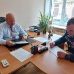 Андрей Красов провел встречу с подопечным проекта «ГЕРОИ62» Егором Пахомовым
