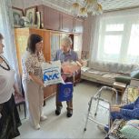 Михайловские партийцы поздравили с 95-летием труженика тыла Ивана Андреевича Филимонова