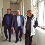 В Чаплыгине Липецкой области единороссы проверили капитальный ремонт школы