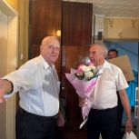 В Нефтекамске поздравили с днем рождения бывшего узника концлагеря