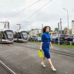 При поддержке Сабины Цветковой на маршруте № 46 «Метрогородок – МЦД Калитники» запустили три дополнительных трамвая
