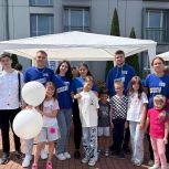 Калужские молодогвардейцы помогли в организации детского праздника
