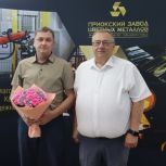 В Касимовском и Сасовском округах поздравили лучших работников в преддверии Дня металлурга