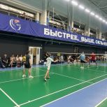 Сторонники партии «Единая Россия» Октябрьского района организовали мастер-класс по бадминтону в рамках спортивного марафона «Сила России»