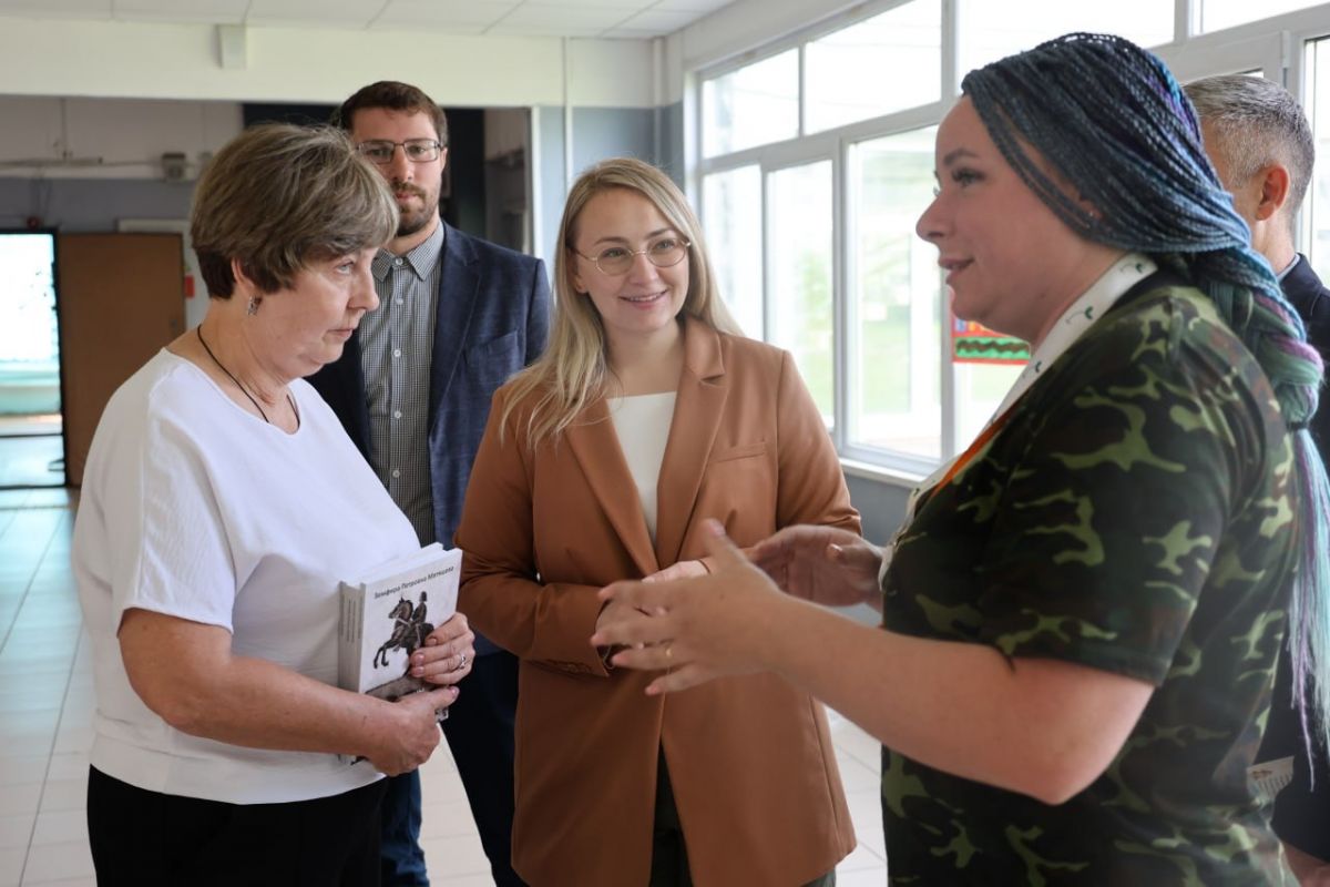 Линара Самединова проверила работу летнего лагеря в Павловском Посаде