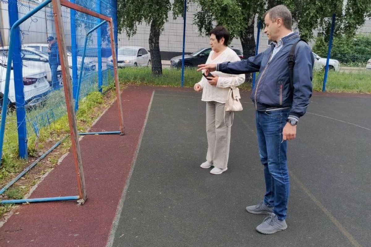 «Где сетка, там гол?»: продолжается проверка  детских футбольных полей на безопасность