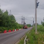 В Новодвинске ремонтируют Ширшинское шоссе