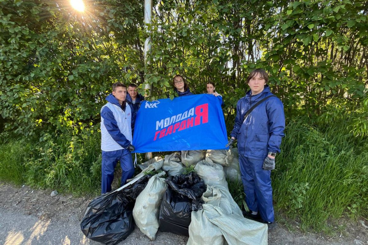 «Молодая Гвардия» продолжает генеральную уборку на Колыме