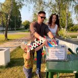 День семьи, любви и верности веневские партийцы отпраздновали трудом и благотворительностью