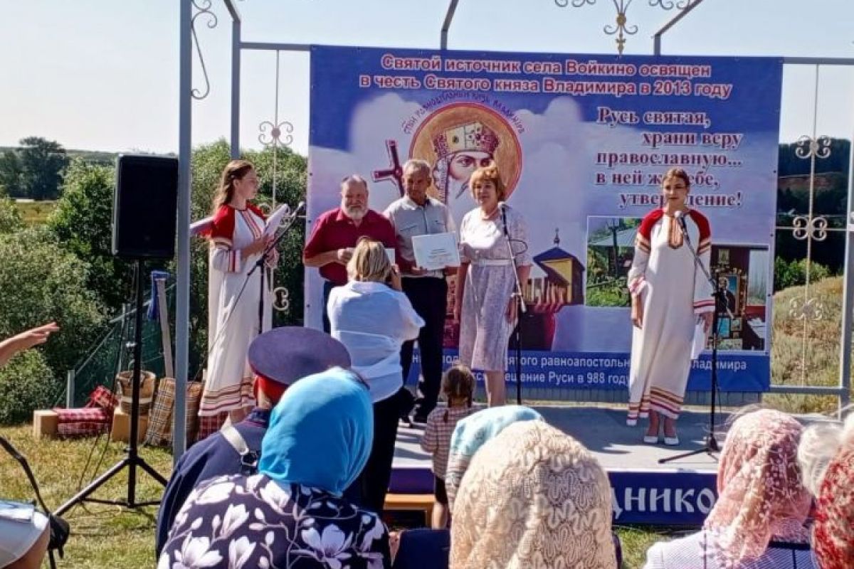 В Войкино отметили День Крещения Руси и День села