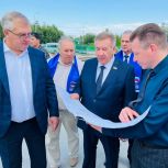 Борис Хохряков оценил ход благоустройства Комсомольского бульвара в Нижневартовске