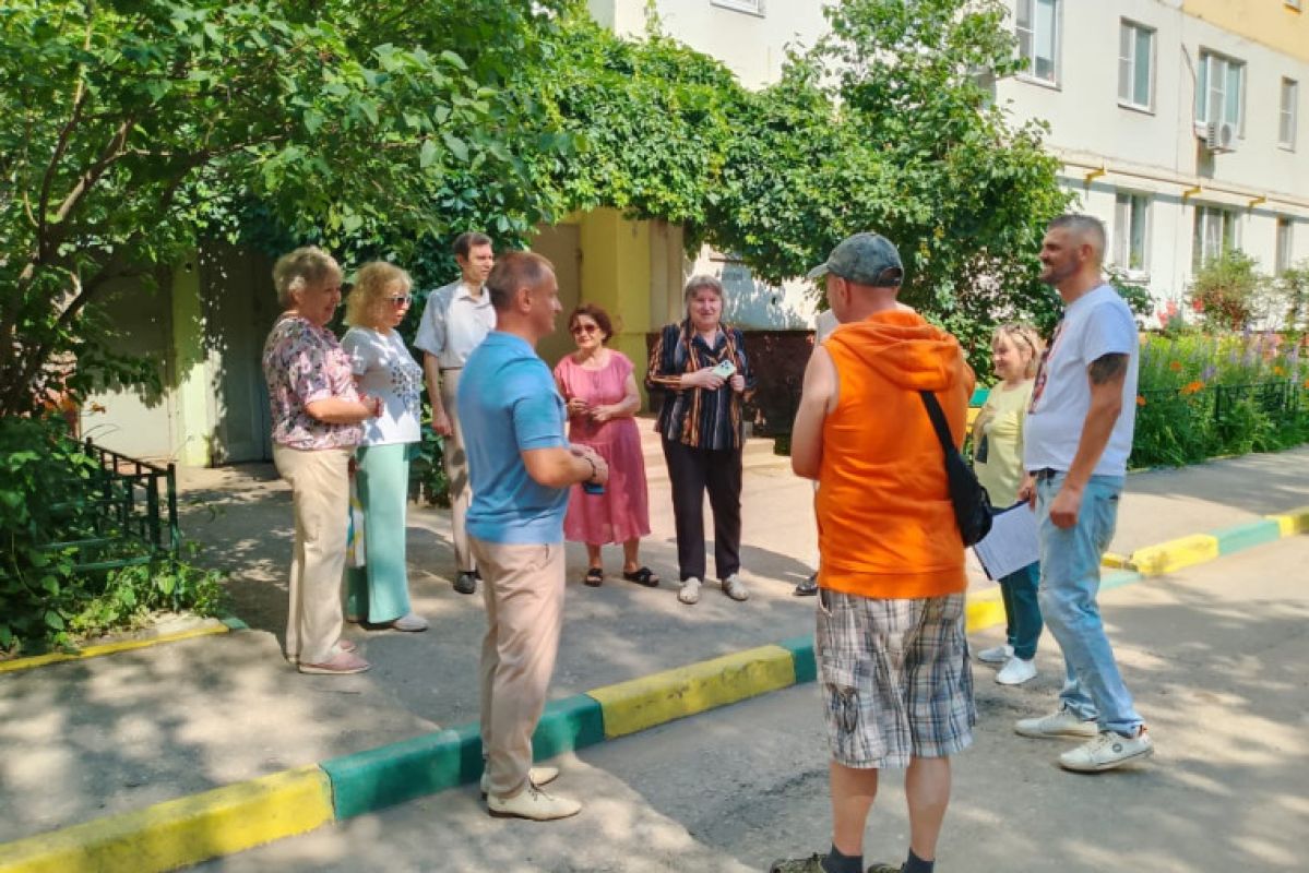 В Пролетарском округе прошла приемка по проекту «Наш город»
