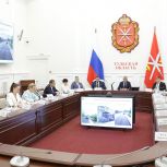 Дмитрий Миляев провел еженедельное оперативное совещание