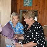 Долгожительница Спасского округа Лидия Григорьевна Родина отметила столетие