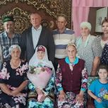 Жительница Алькеевского района Зария Ахметшина отметила 100-летний юбилей