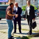 Депутаты Магомед Дарсигов и Наталья Давыдова провели мониторинг общественного пространства в Ворошиловском районе