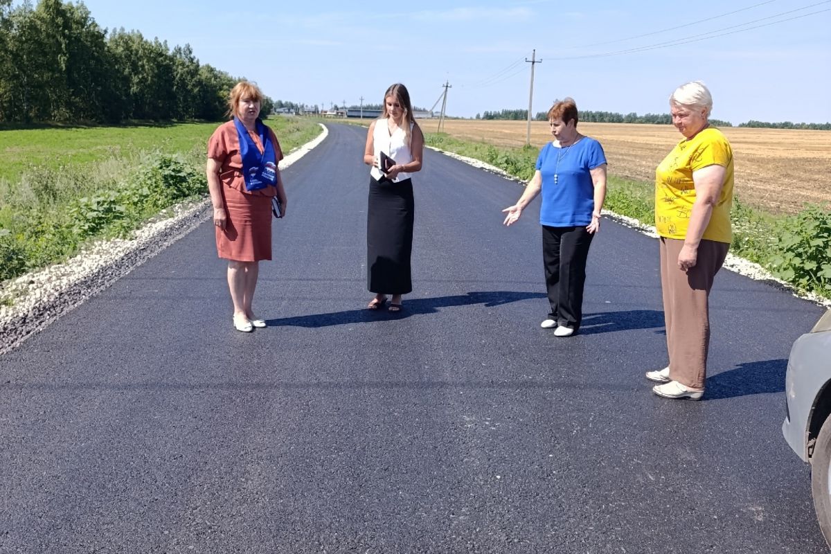 В Знаменском округе введён в эксплуатацию участок дороги, отремонтированный по Народной программе «Единой России»
