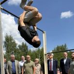 При содействии «Единой России» в Твери появилась новая спортплощадка