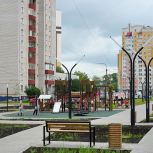 В Кирове на месте пустыря создан современный сквер