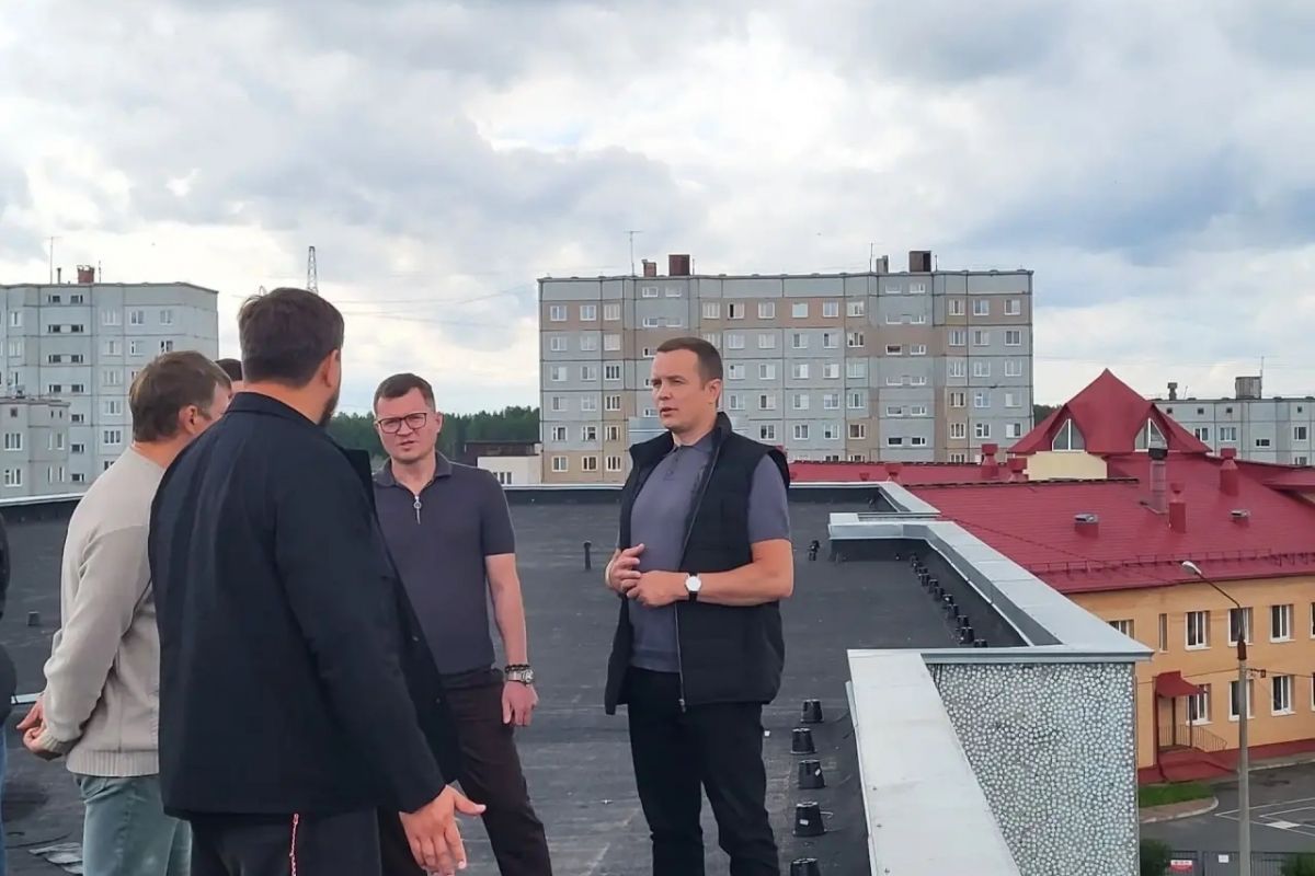 В Новодвинске завершается капитальный ремонт здания школы N 3
