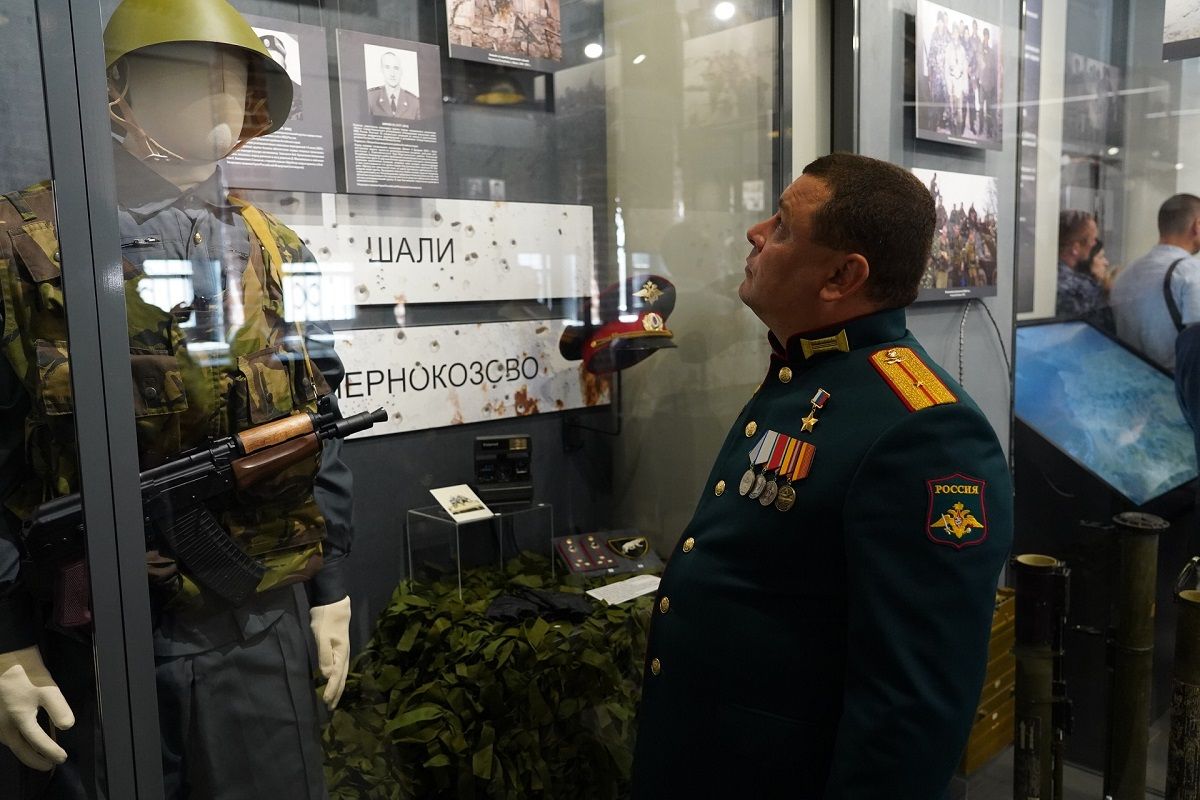 В Барнауле открыли новую экспозицию о Чеченском конфликте