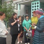 Дарья Герасимова приняла участие в приемке работ по благоустройству