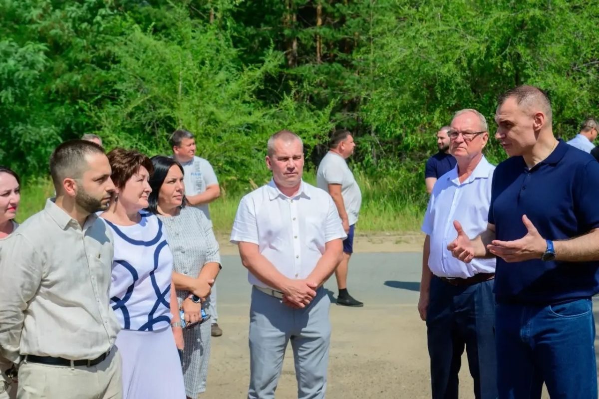 Новая школа в Волжске: Юрий Зайцев взял стройку под личный контроль