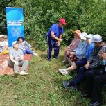 "Старшее поколение": участники проекта провели мероприятие, посвященное Дню семьи, любви и верности