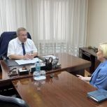 Борис Хохряков поможет руководству детского сада «Золотой ключик» в решении бытовых вопросов