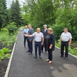 В Кромском районе по народной программе «Единой России» проходит благоустройство городской среды и объектов социальной инфраструктуры