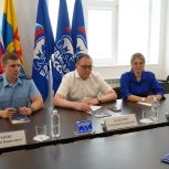 В общественной приемной Успенского местного отделения партии «Единая Россия» прошёл приём участников спецоперации и их семей