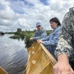 Елена Трескова посетила места временного размещения жителей, чьи дома пострадали от дождевого паводка , в Ирбитском муниципальном округе