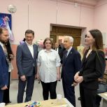 Владимир Васильев, Александр Новак и Виталий Королев ознакомились с передовыми условиями обучения студентов Верхневолжья