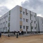 В деревне Горка Муравьевская Вельского округа продолжается строительство новой школы