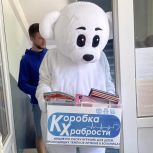 Сторонники «Единой России» передали «Коробку храбрости» в детское отделение Генической больницы