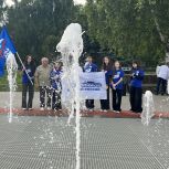 В Туймазах Республики Башкортостан по региональному партпроекту «Реальные дела» обновили фонтан