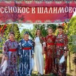 В Шалимово Вологодской области партпроект «Российское село» организовал чемпионат по ручному сенокошению