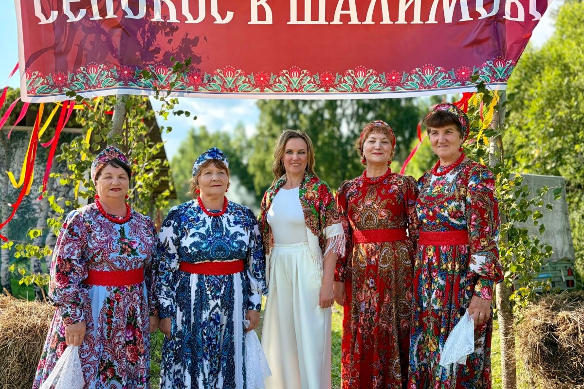 В Шалимово Вологодской области партпроект «Российское село» организовал чемпионат по ручному сенокошению