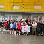 В рамках Всероссийского спортивного марафона «Сила России» прошла открытая тренировка с чемпионами по тайскому боксу