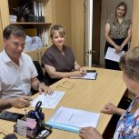 Депутат «Единой России» Сергей Суховенко провёл приём жителей хутора Дальний в Пролетарском районе