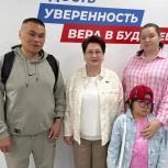 В Штабе общественной поддержки «Единой России» на Ямале семье участника СВО рассказали о мерах жилищной поддержки