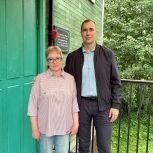 Сергей Пивков на Бревеннике в Архангельске посетил местную библиотеку