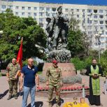 В Энгельсе почтили память ветеранов боевых действий
