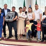В семье Давытовых из Мамадышского района родился пятый ребенок