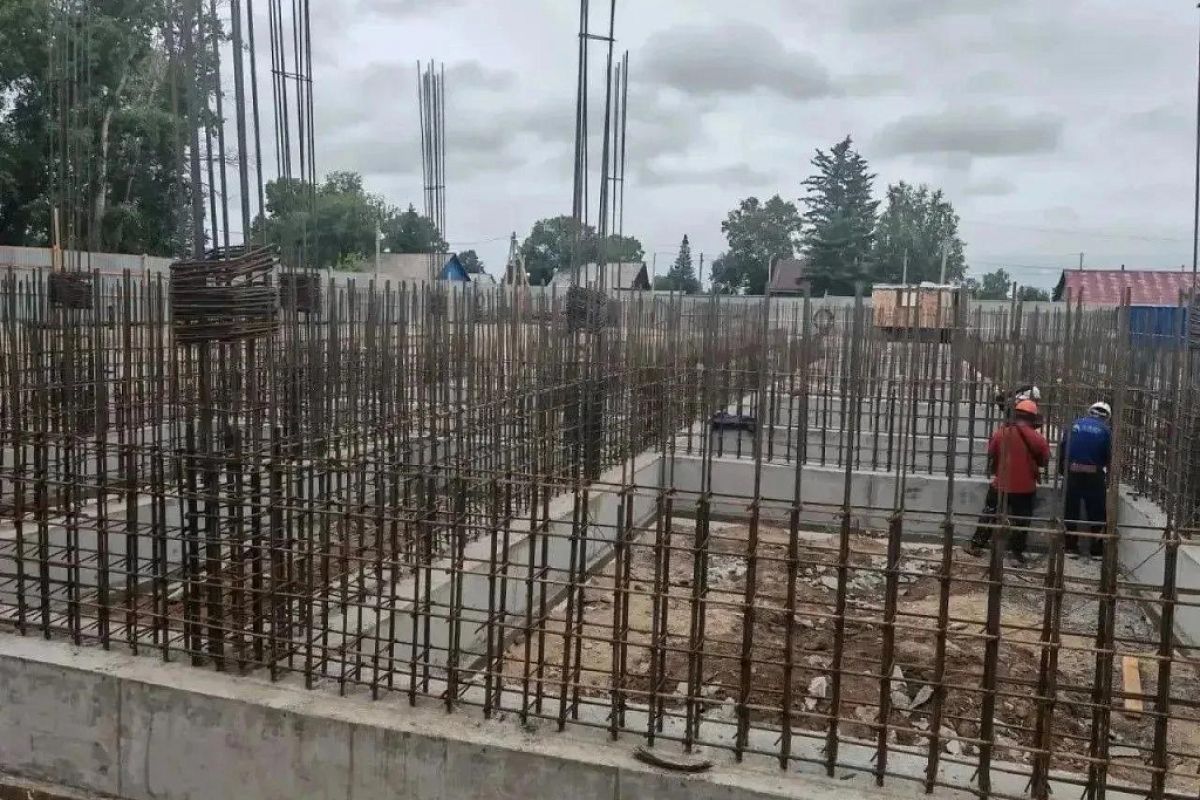 В поселке Серышево начали строить Центр культурного развития