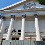 В Комсомольском поселковом клубе по народной программе продолжается капитальный ремонт  