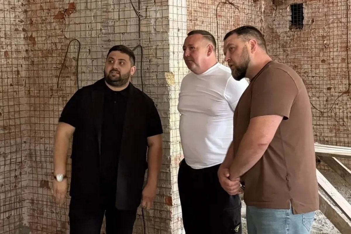 По проекту «Новая школа» в школе №5 города Калининграда проходит капитальный ремонт